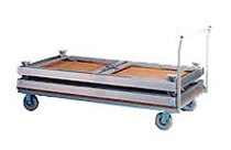 Stage equipment - Transport trolleys and cases for platforms and railings