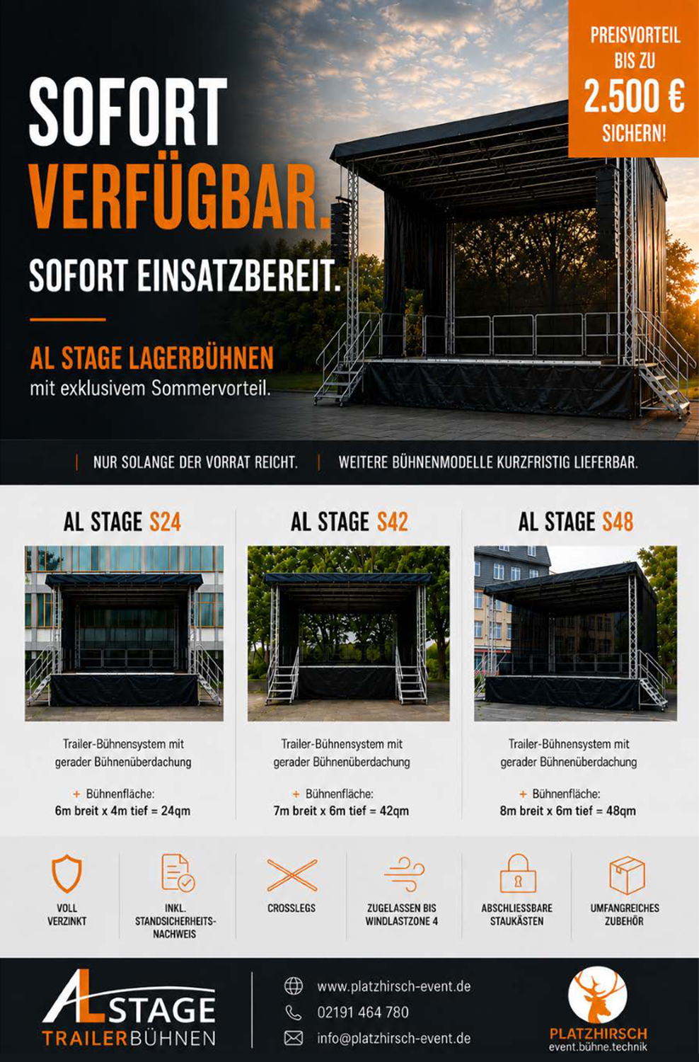 Leasinganzeige AL Stage S24