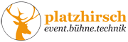Logo von platzhirsch event.bühne.technik