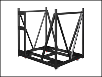 Trolley for Aluminium Barriers