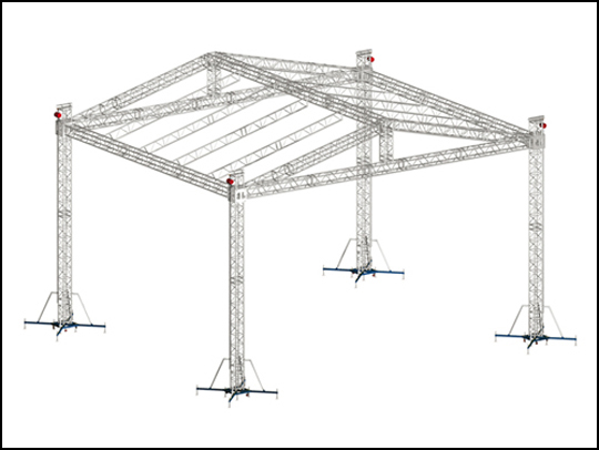Gable roof system