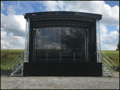 Rundbogenbühne AL Stage R24 20